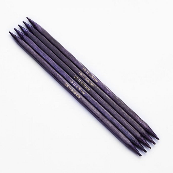 Knitpro j'adore cubics. Settpinner 15cm