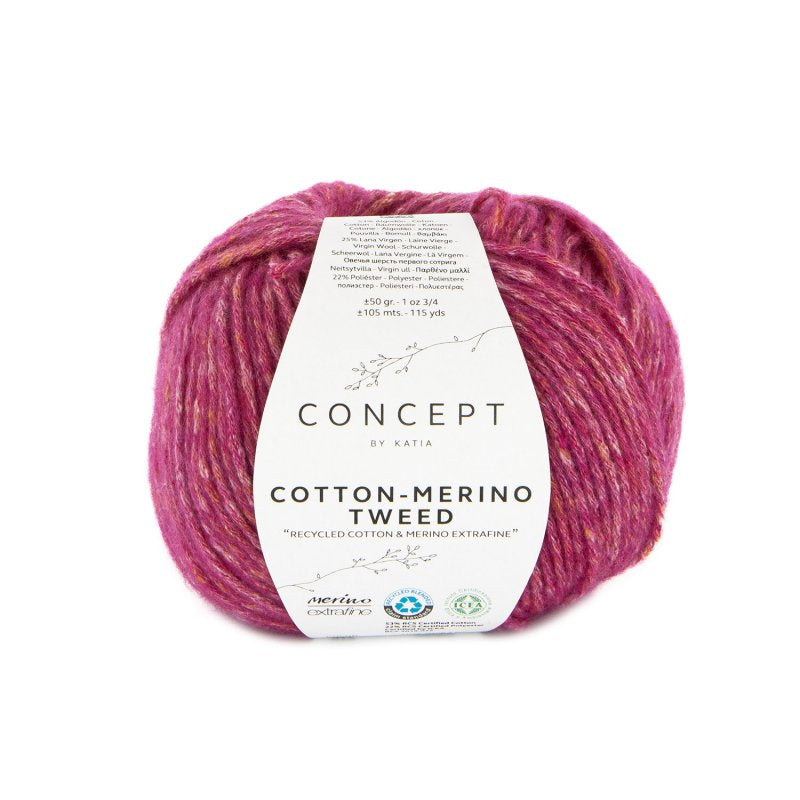 Cotton-Merino Tweed