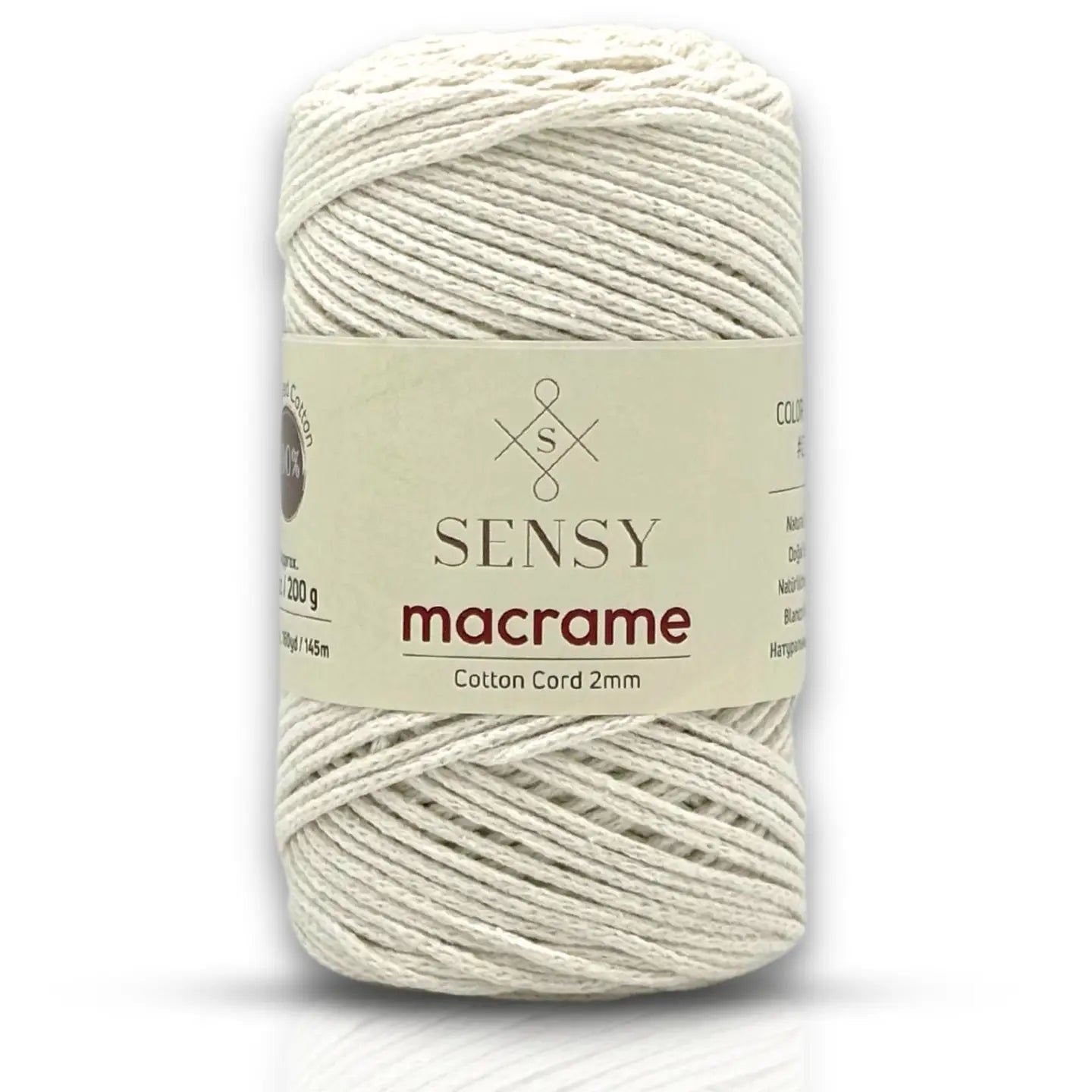 Sensy macrame 2mm