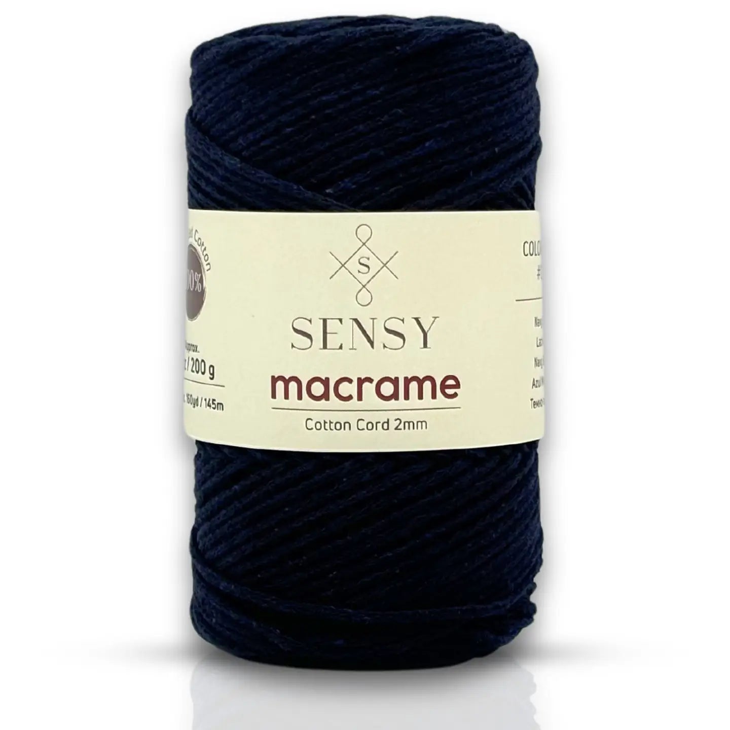 Sensy macrame 2mm