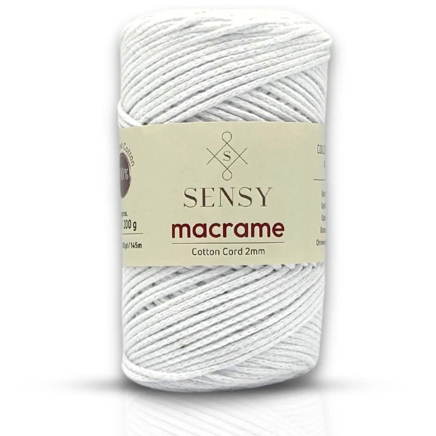 Sensy macrame 2mm